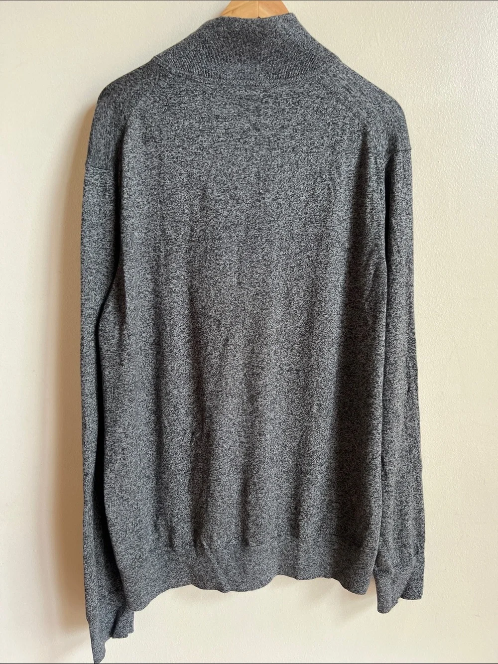 Banana Republic cashmere blend Half-Zip Mock Neck Sweater - Lightweight Layering